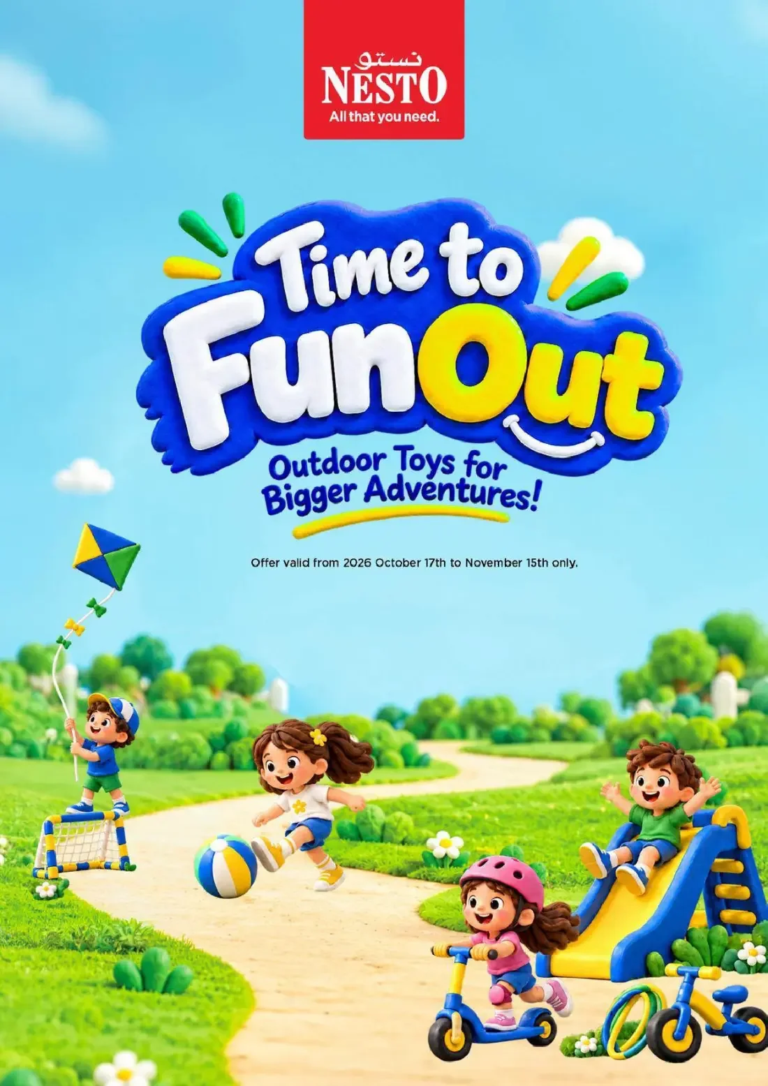 Time to Fun Out Offers | Nesto Hypermarket page 1