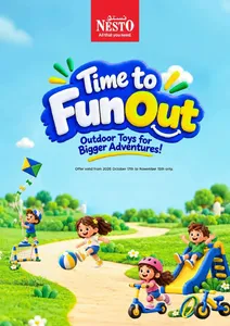 Time to Fun Out Offers | Nesto Hypermarket flyer cover