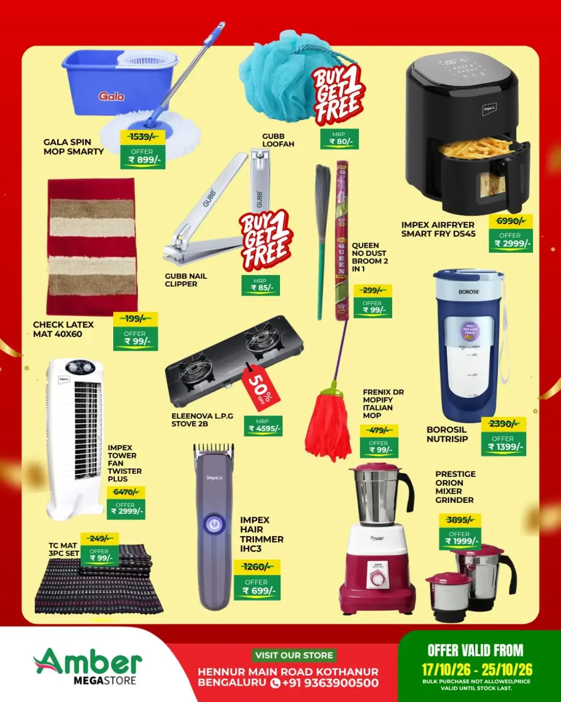 Dussehra Super Sale | Amber Megastore Bengaluru page 9