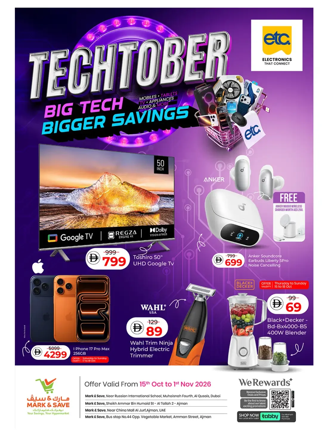 Mark & Save UAE Offers – Techtober | 01 Nov 2026 page 1