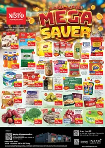 Mega Saver Deals | Nesto Hypermarket Umm Al Quwain flyer cover