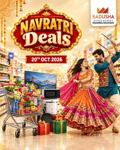 Navrathri deals flyer cover