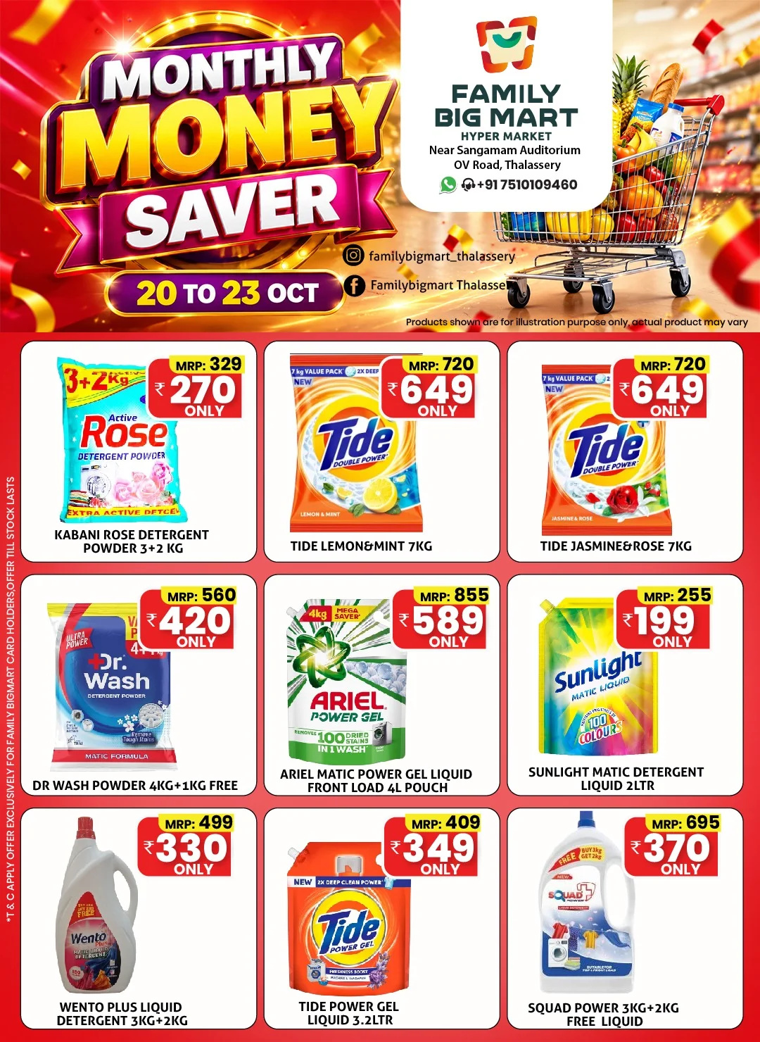 Family Big Mart Thalassery Offers – Monthly Money Saver | 23 Oct page 7