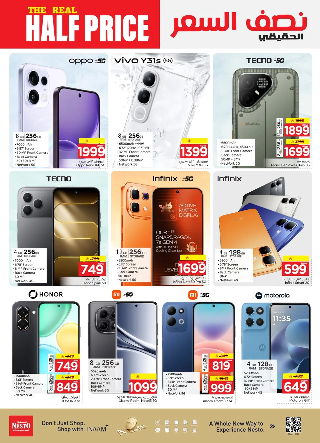 Nesto Al Kharj, Buraydah & Malaz Offers – The Real Half Price | 27 Oct 2026 page 36