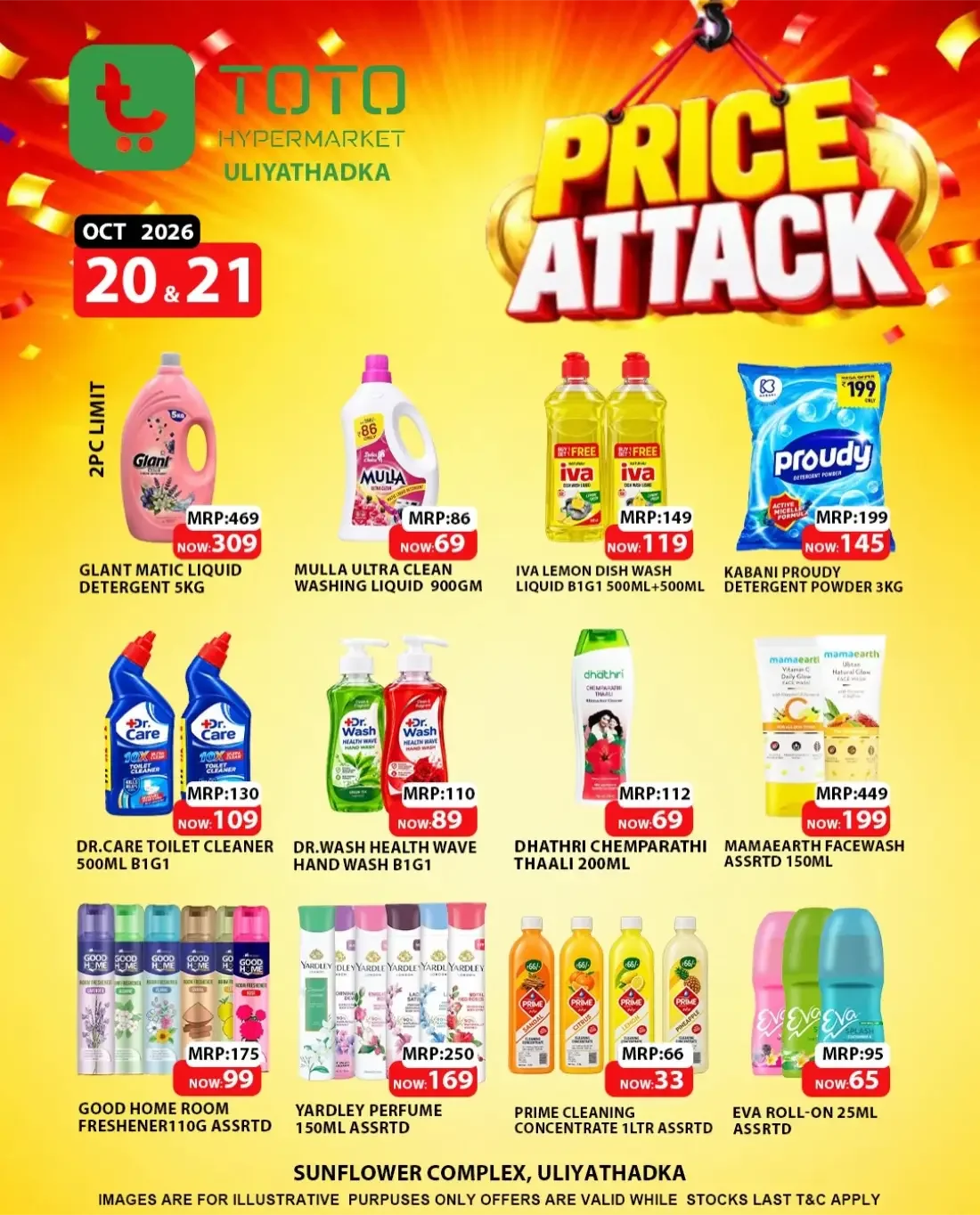TOTO Hypermarket Uliyathadka Offers – Price Attack | 21 Oct 2026 page 2