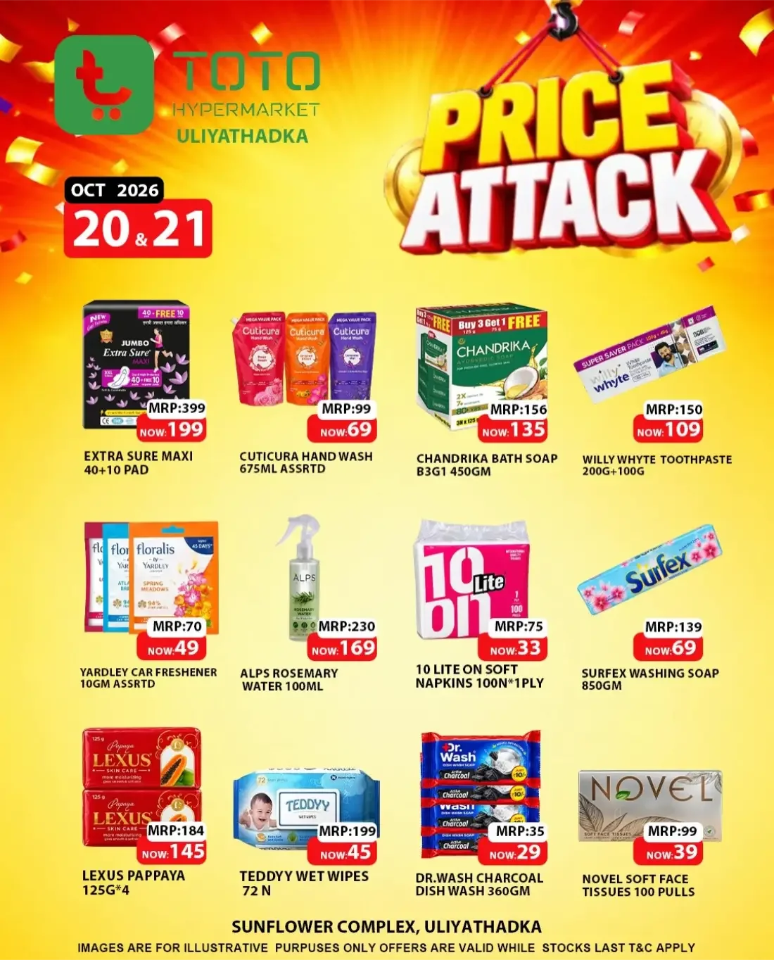 TOTO Hypermarket Uliyathadka Offers – Price Attack | 21 Oct 2026 page 4