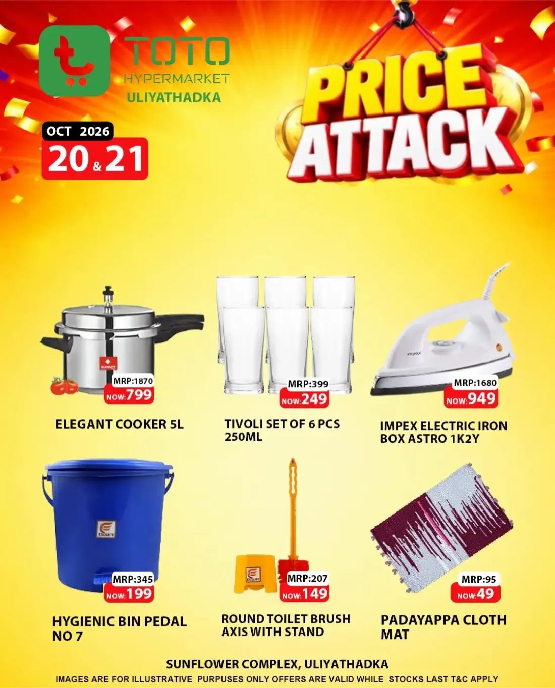 TOTO Hypermarket Uliyathadka Offers – Price Attack | 21 Oct 2026 page 5