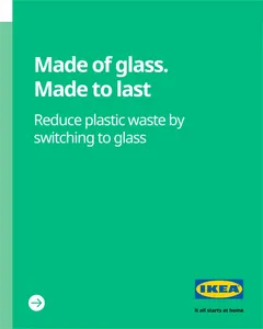IKEA India Offers – Made of Glass Made to Last flyer cover