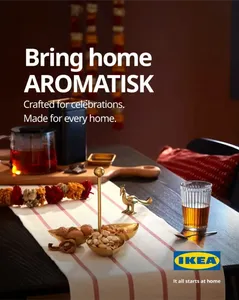 IKEA India Offers – AROMATISK Collection flyer cover