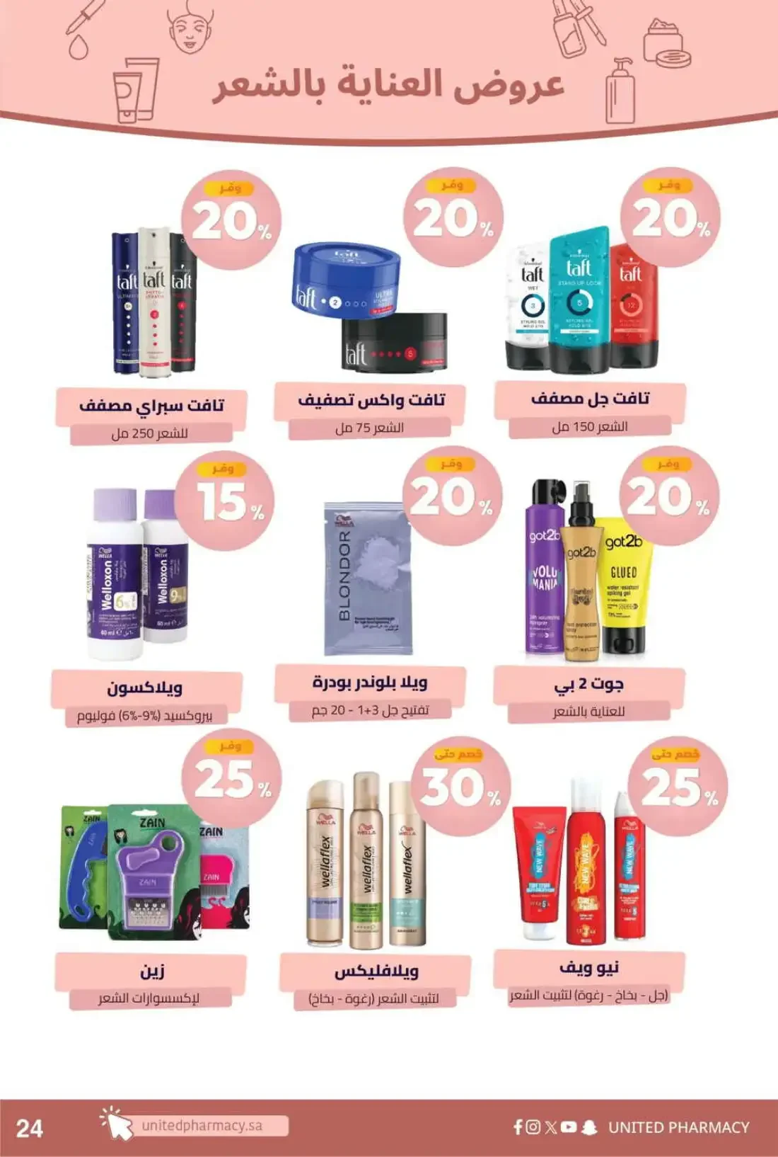 United Pharmacy KSA Offers – Pink October | 05 Nov 2026 page 28