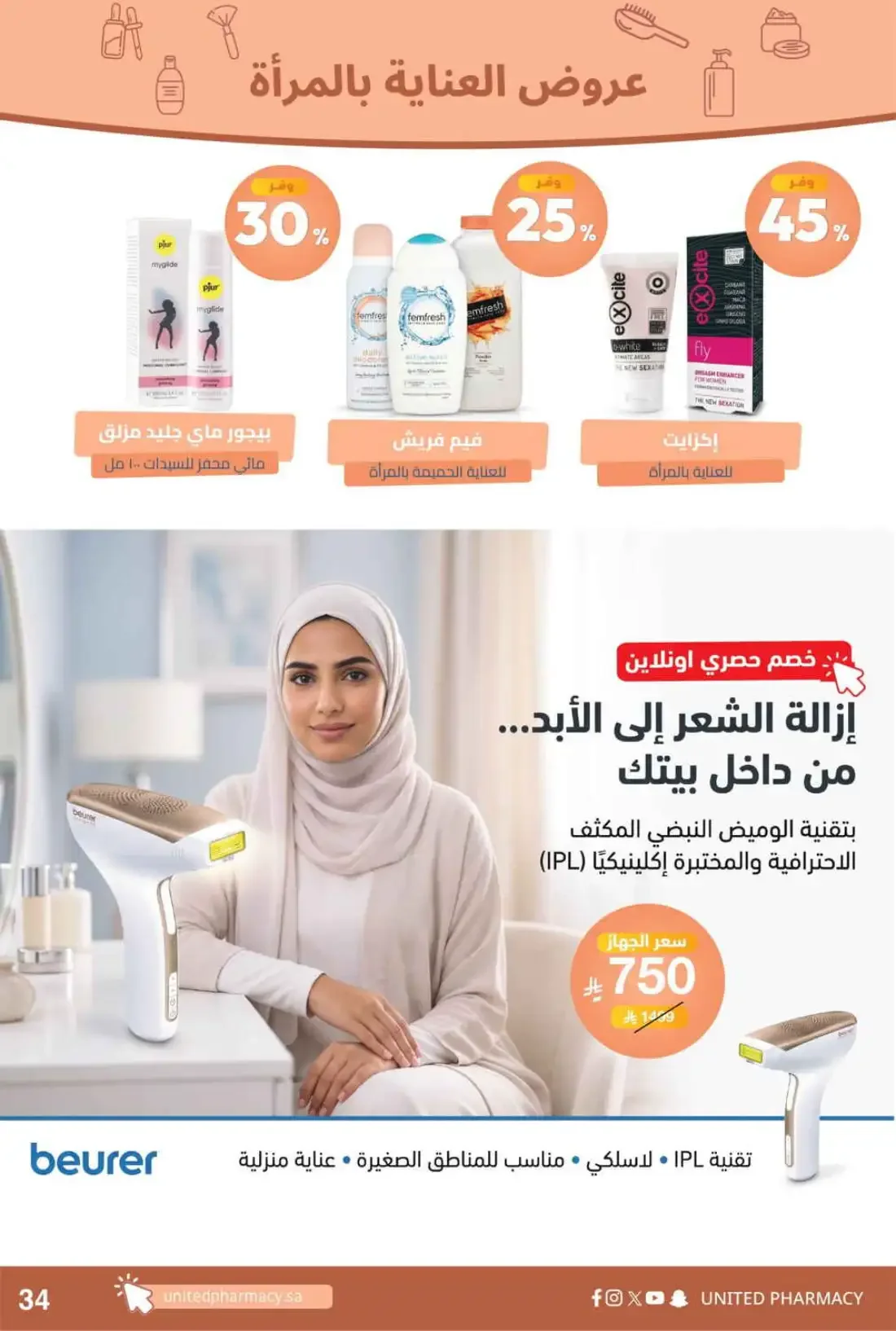 United Pharmacy KSA Offers – Pink October | 05 Nov 2026 page 38