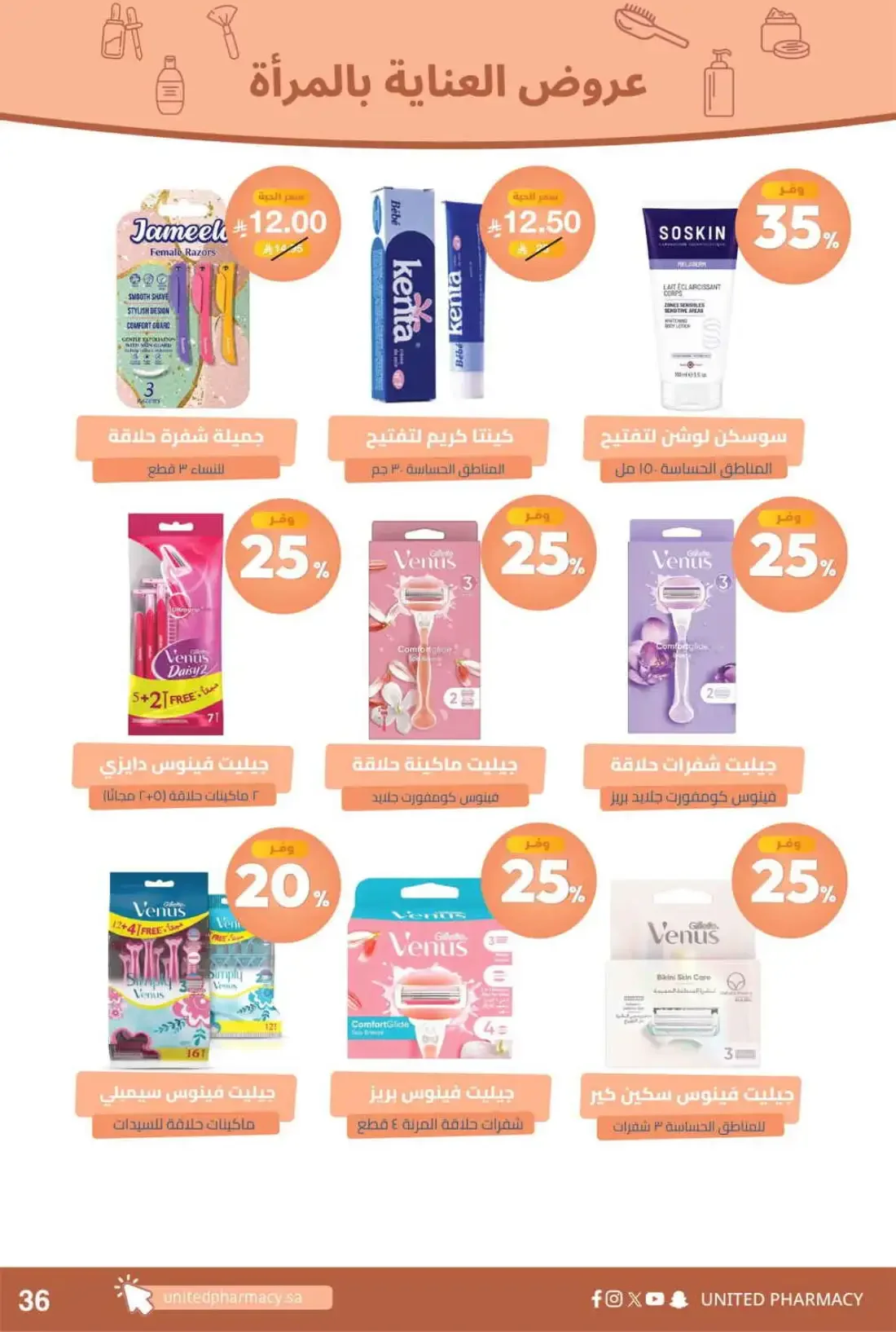 United Pharmacy KSA Offers – Pink October | 05 Nov 2026 page 40