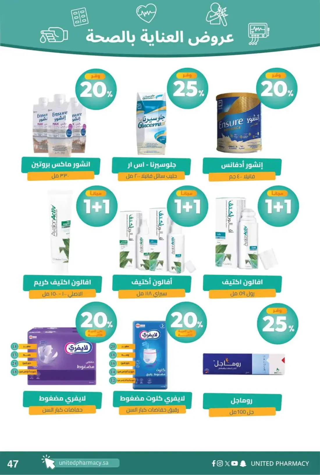 United Pharmacy KSA Offers – Pink October | 05 Nov 2026 page 51