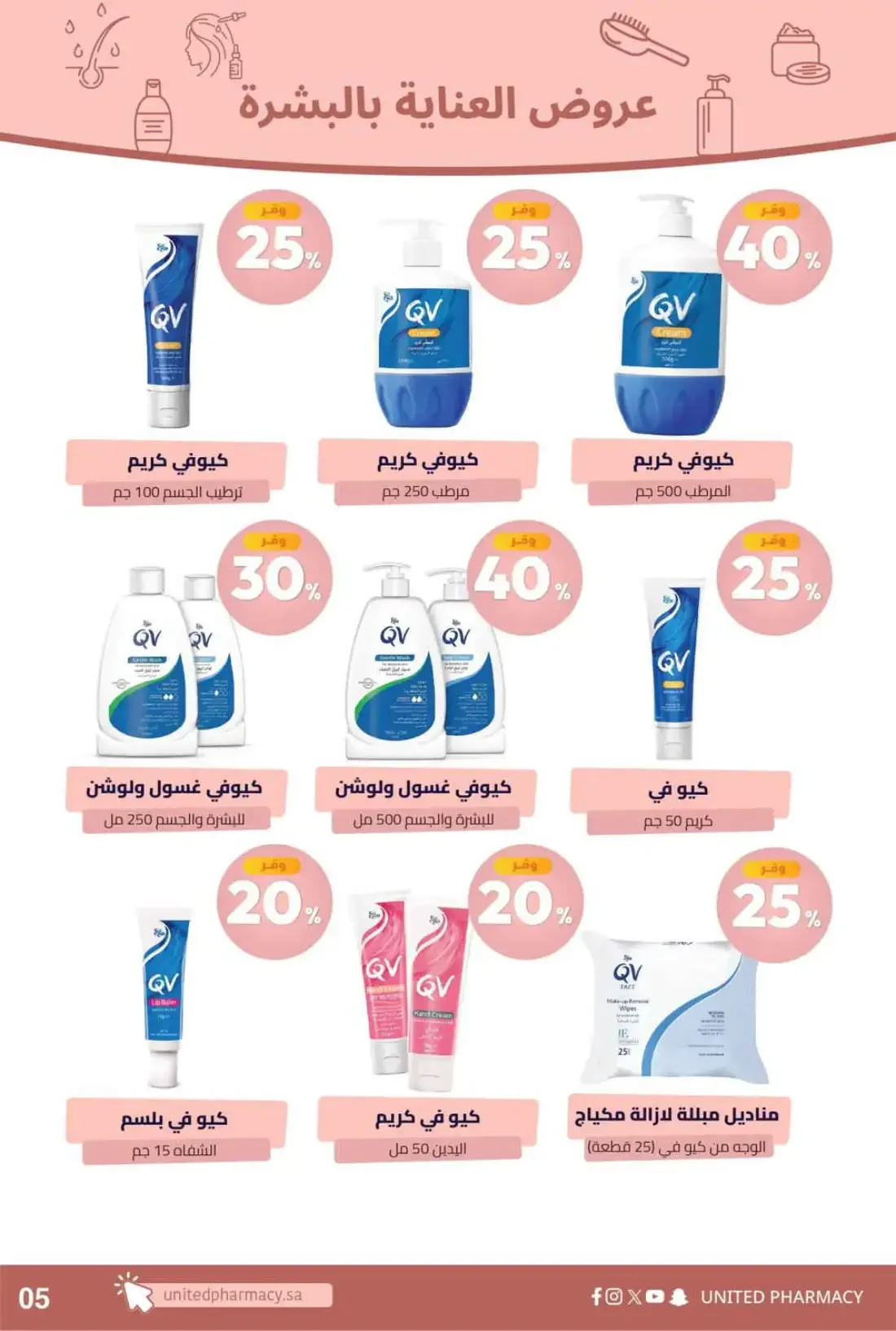 United Pharmacy KSA Offers – Pink October | 05 Nov 2026 page 8