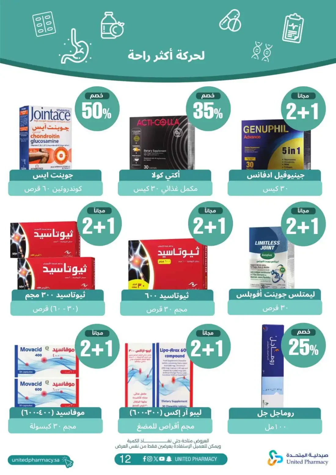 United Pharmacy KSA Offers – Daily Nutritional Supplements | 05 Nov 2026 page 13