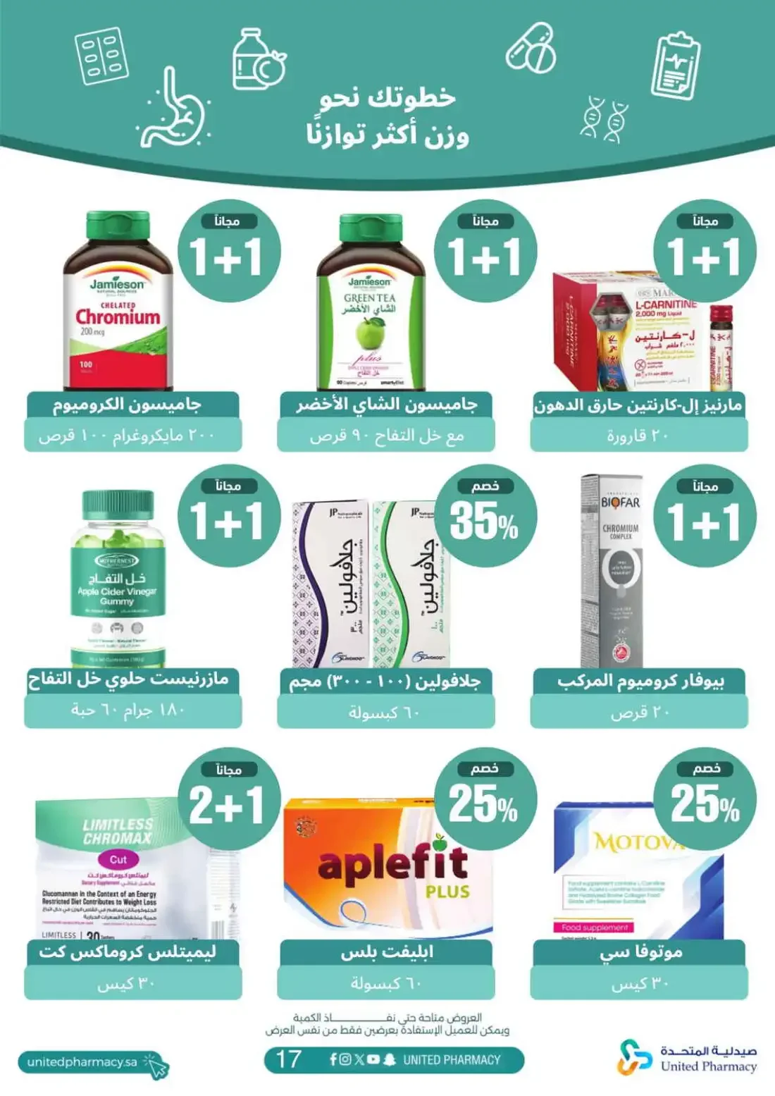 United Pharmacy KSA Offers – Daily Nutritional Supplements | 05 Nov 2026 page 18