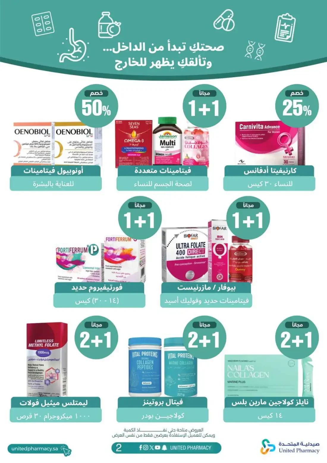 United Pharmacy KSA Offers – Daily Nutritional Supplements | 05 Nov 2026 page 3