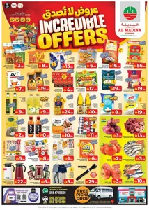 Al Madina Express Sharjah Offers – Incredible Offers | 25 Oct 2026 flyer cover