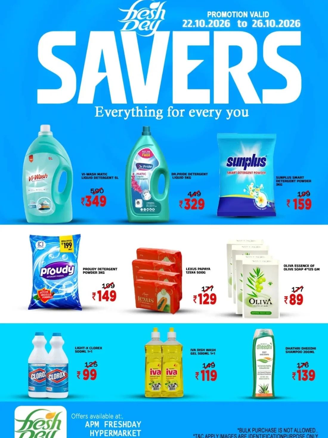 Fresh Day Savers Offers – APM Freshday Hypermarket | 26 Oct 2026 page 3