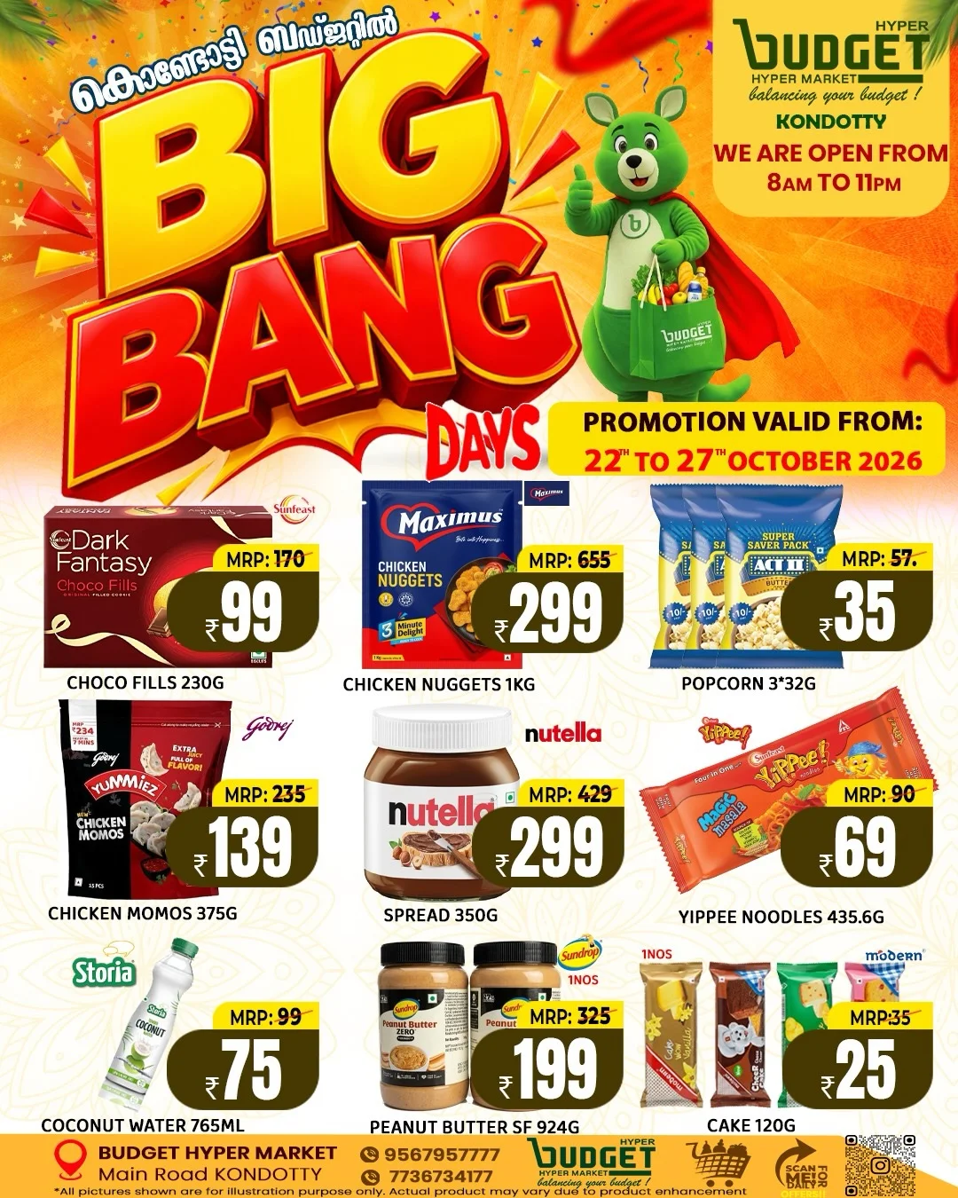 Budget Hyper Market Kondotty Offers – Big Bang Days | 27 Oct 2026 page 2