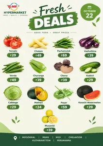 Fresh deals flyer cover