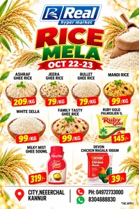 Rice mela flyer cover