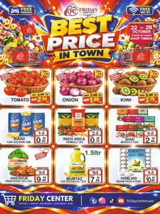 Friday Center Offers – Best Price In Town | 28 Oct 2026 flyer cover
