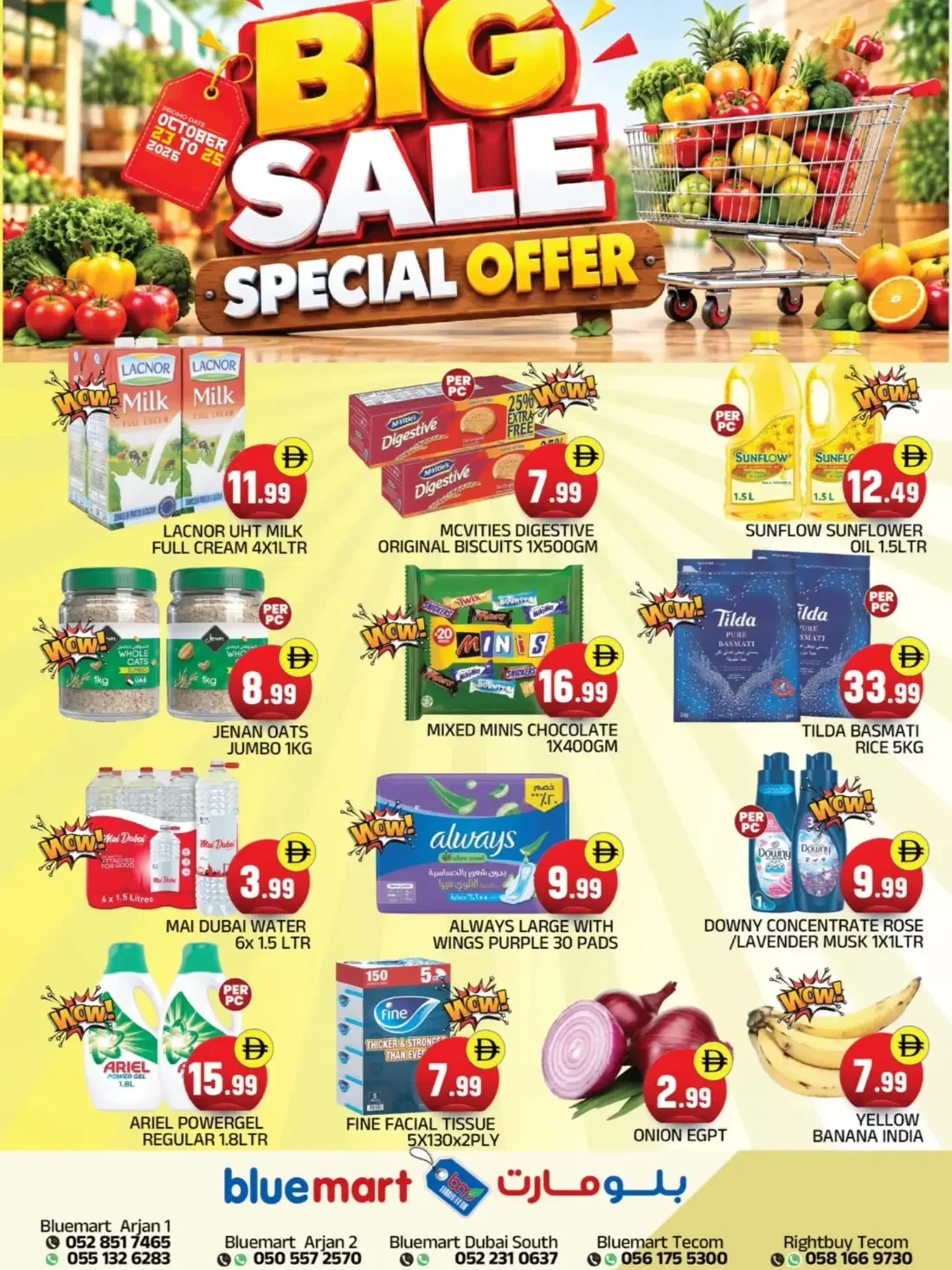 Blue Mart Dubai Offers – Big Sale Special Offer | 25 Oct 2026 page 1