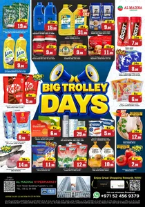 Al Madina Twin Tower Fujairah Offers – Big Trolley Days | 25 Oct 2026 flyer cover