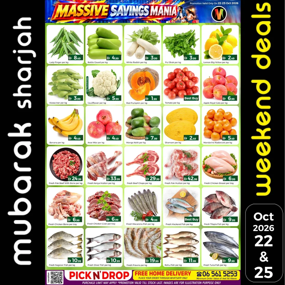 Al Mubarak Hypermarket Sharjah Offers – Massive Savings Mania | 25 Oct 2026 page 2