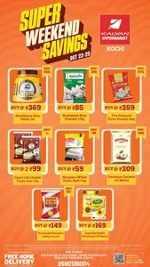 Kalyan Kochi Offers – Super Weekend Savings | 25 Oct 2026 flyer cover