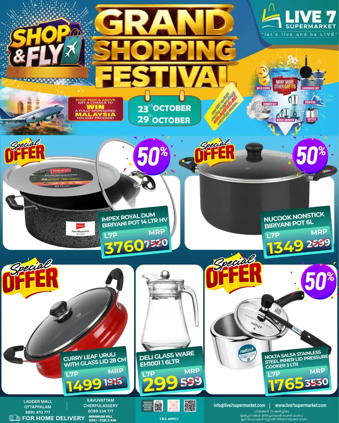 Live 7 Supermarket Ottappalam & Cherpulassery Offers | 29 Oct 2026 page 4