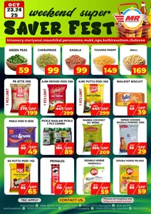 Weekend offer flyer cover
