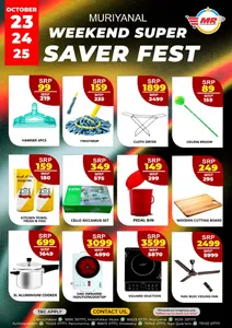 Weekend offer flyer cover
