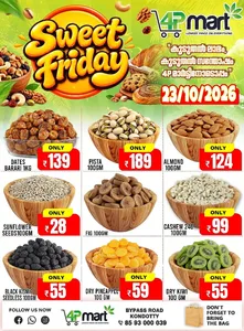Sweet friday flyer cover