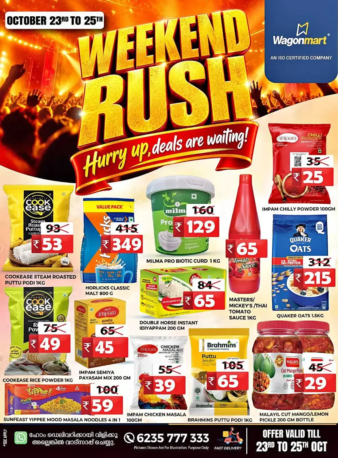 Wagonmart Offers – Weekend Rush | 25 Oct 2026 page 1