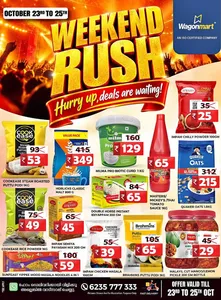 Wagonmart Offers – Weekend Rush | 25 Oct 2026 flyer cover