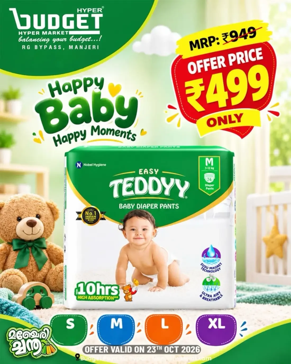 Budget Hypermarket Manjeri Offers – Big Basket Savings | 23 Oct 2026 page 6