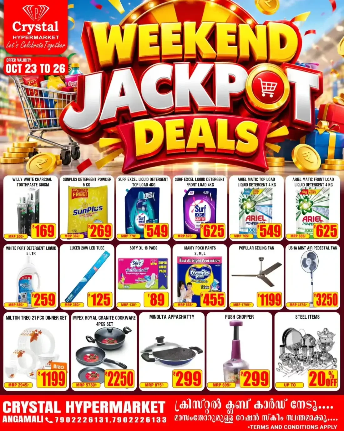 Crystal Hypermarket Angamaly Offers – Weekend Jackpot Deals | 26 Oct 2026 page 2