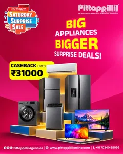 Pittappillil Agencies Offers – Saturday Surprise Sale | 24 Oct 2026 flyer cover