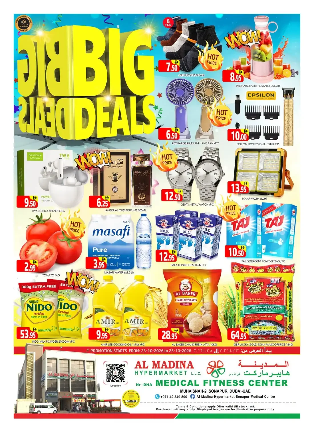 Al Madina Hypermarket Sonapur Dubai Offers – Big Deals | 25 Oct 2026 page 1