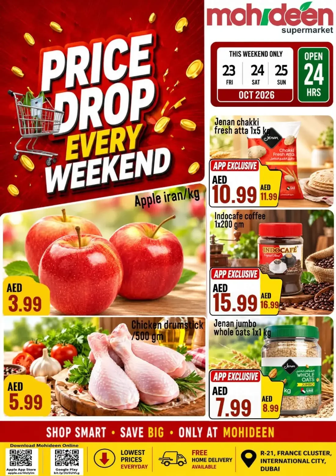 Mohideen Supermarket Dubai Offers – Price Drop | 25 Oct 2026 page 1