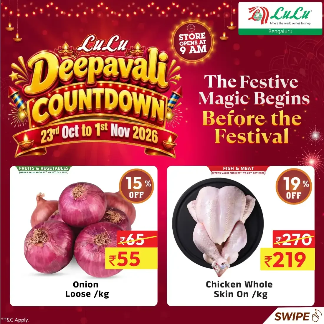LuLu Bengaluru Offers – Deepavali Countdown | 01 Nov 2026 page 9