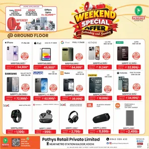 Pothys Lifestyle Kochi Offers – Weekend Special | 26 Oct 2026 flyer cover