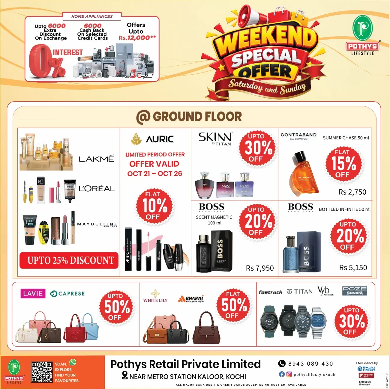 Pothys Lifestyle Kochi Offers – Weekend Special | 26 Oct 2026 page 4