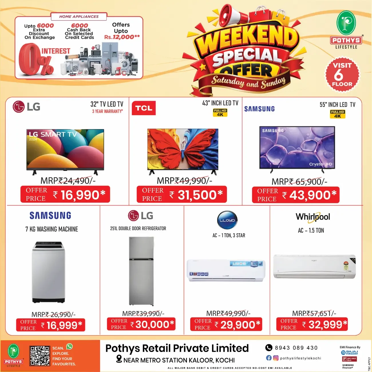 Pothys Lifestyle Kochi Offers – Weekend Special | 26 Oct 2026 page 5