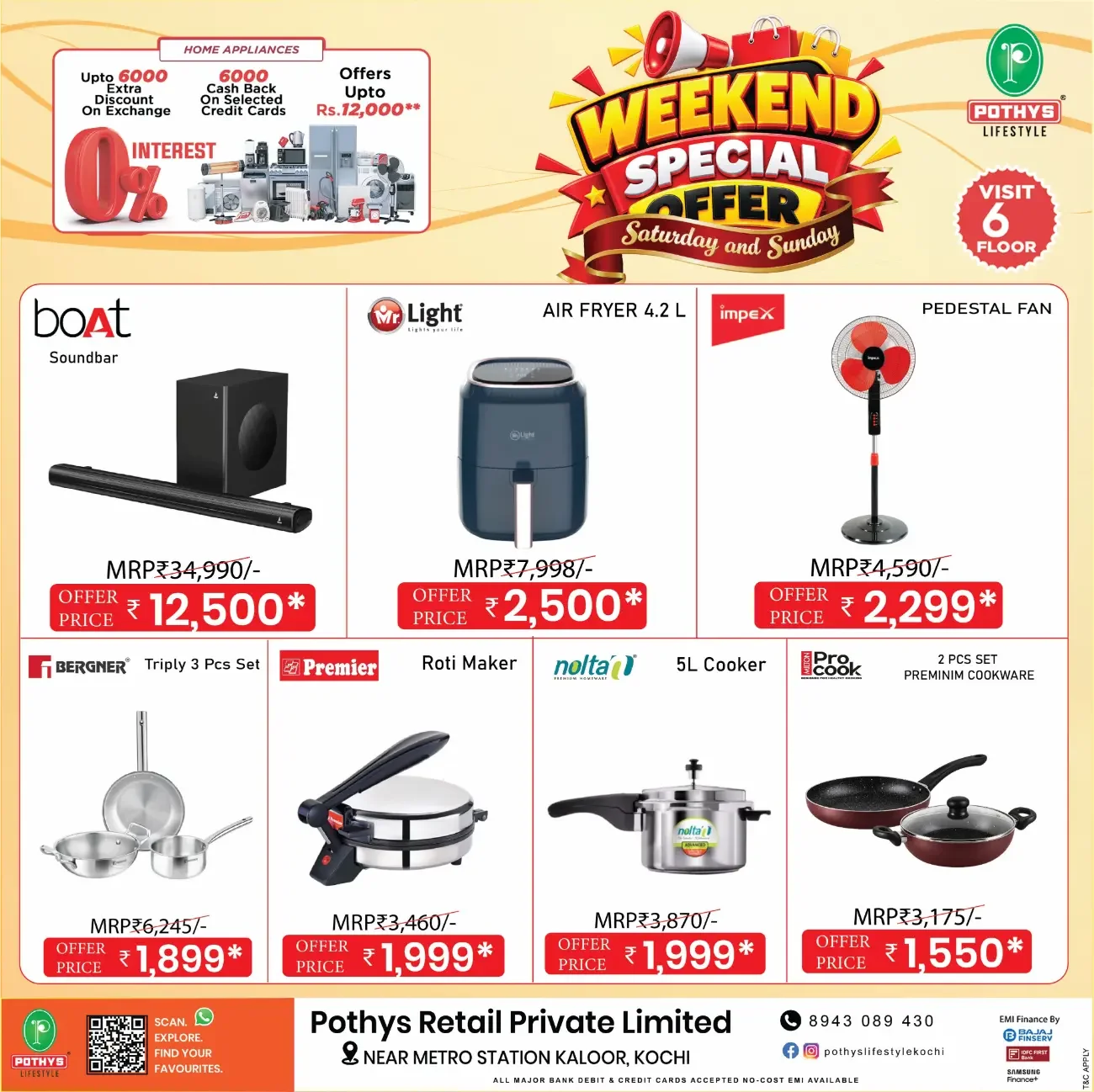 Pothys Lifestyle Kochi Offers – Weekend Special | 26 Oct 2026 page 6
