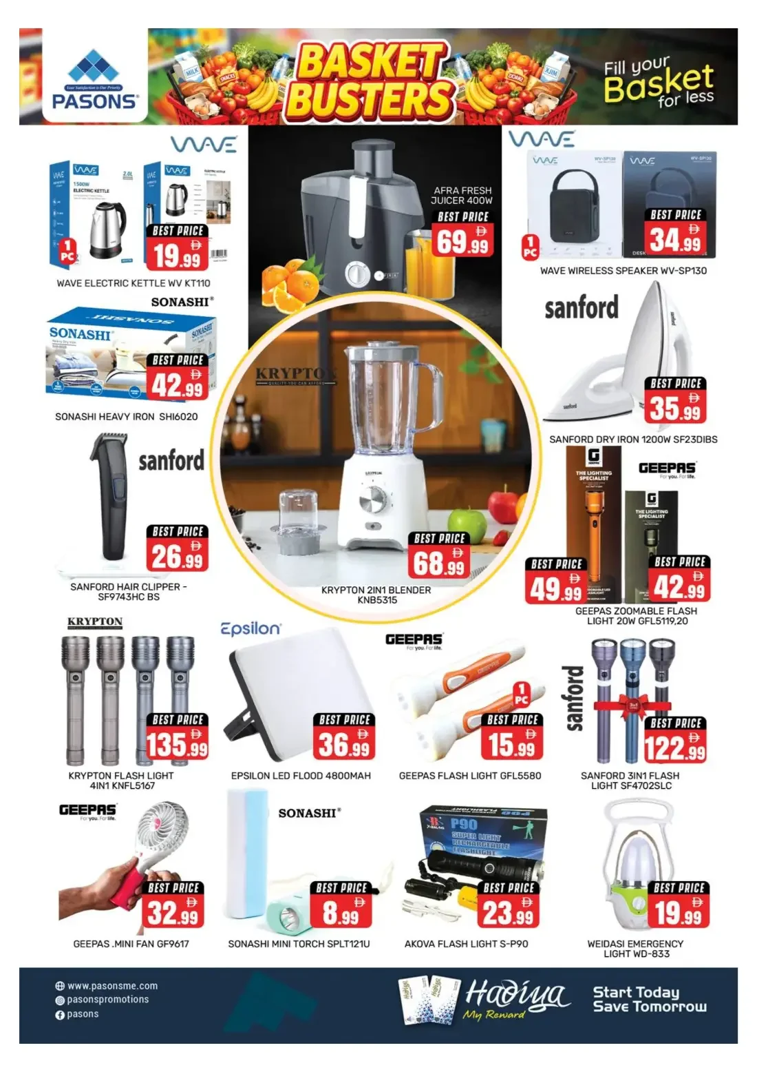 Pasons Al Quoz Dubai Offers – Basket Busters | 25 Oct 2026 page 7