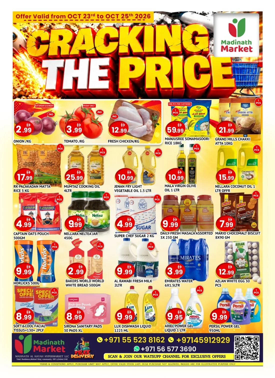 Madinath Market DIP 2 Dubai Offers – Cracking The Price | 25 Oct 2026 page 1