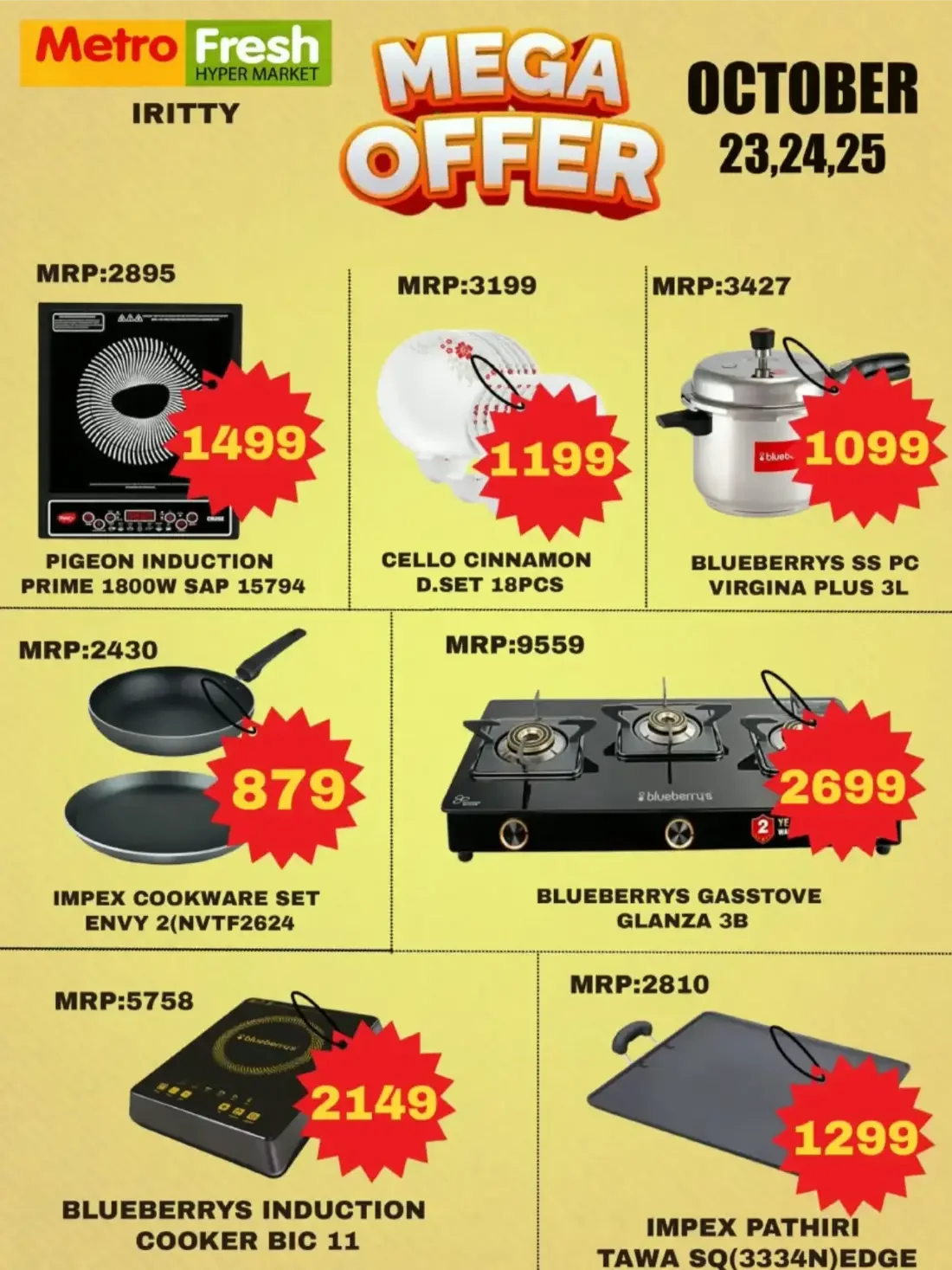 Metro Fresh Hypermarket Iritty Offers – Special Offer | 25 Oct 2026 page 3